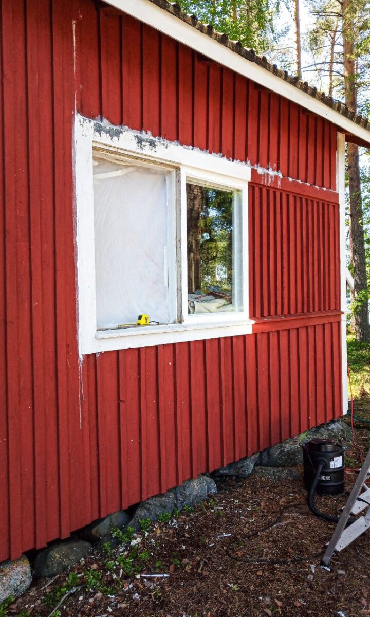 Ein ausgebautes Fenster meines Zimmers